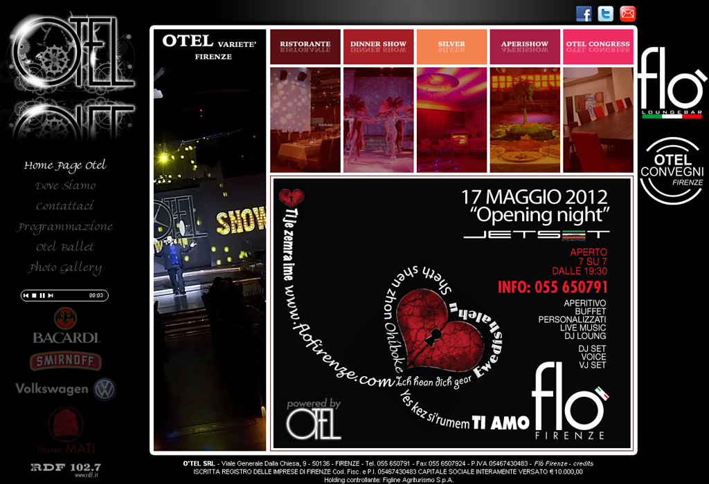 otel variete firenze website sito internet
