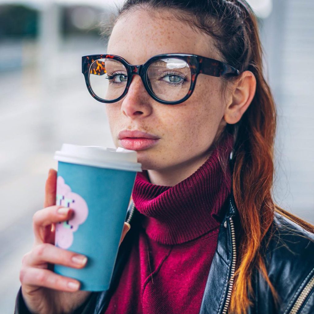 Maja coffee and glasses