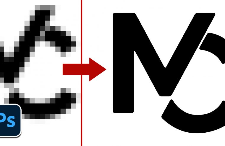 Convertire un logo in bassa risoluzione in un file vettoriale con Photoshop