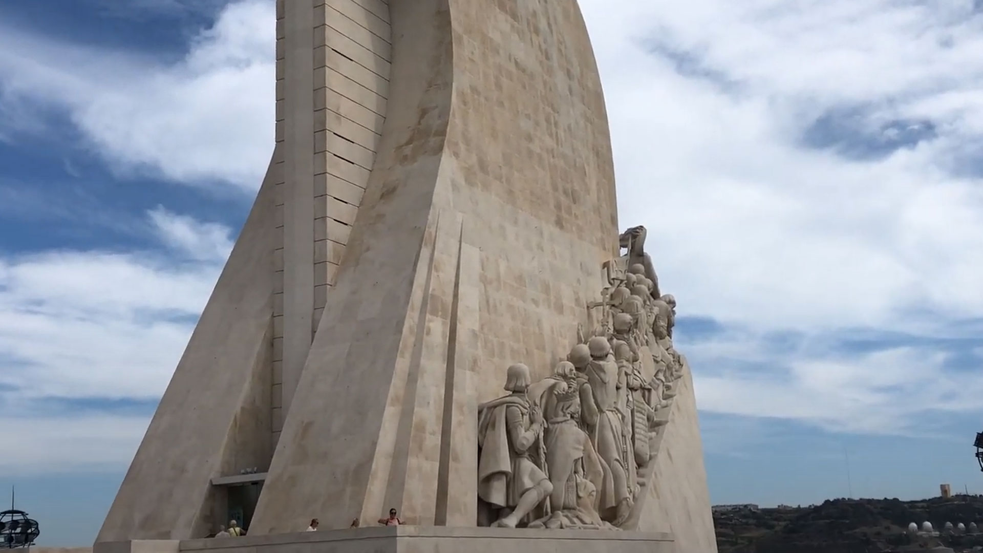 Dettaglio del Monumento alle Scoperte – Belem, Lisbona, Portogallo – Monument to the Discoveries