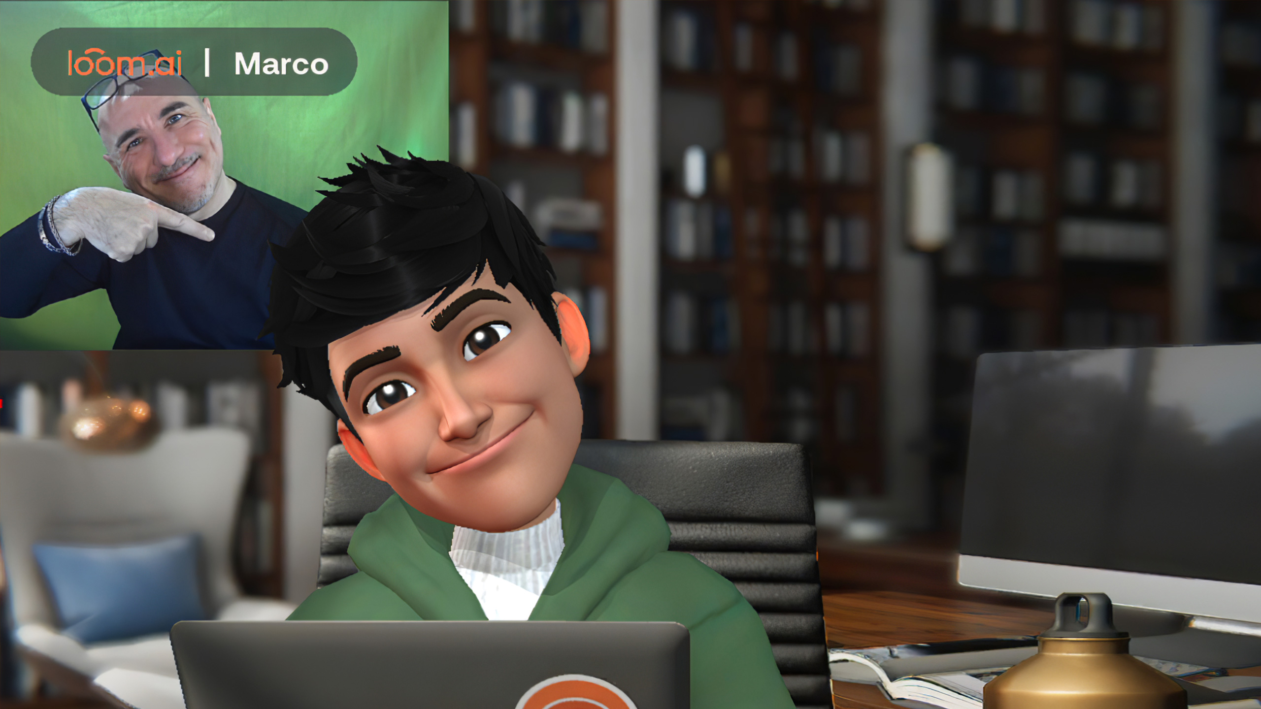 Il tuo avatar 3D personale per la chat video