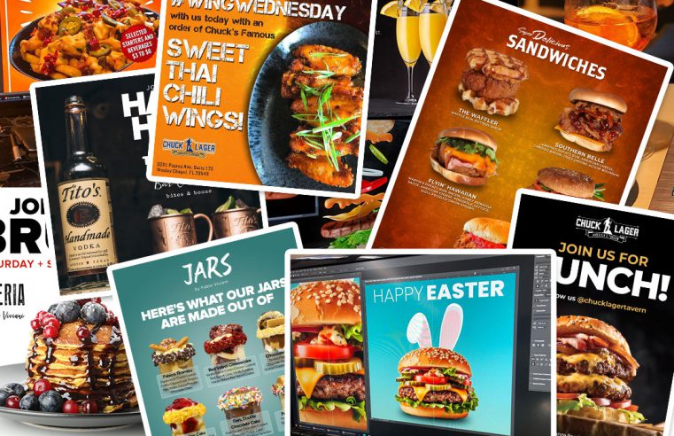 Graphic & Web Design for Restaurants: Enhance Your Venue with a Professional Image